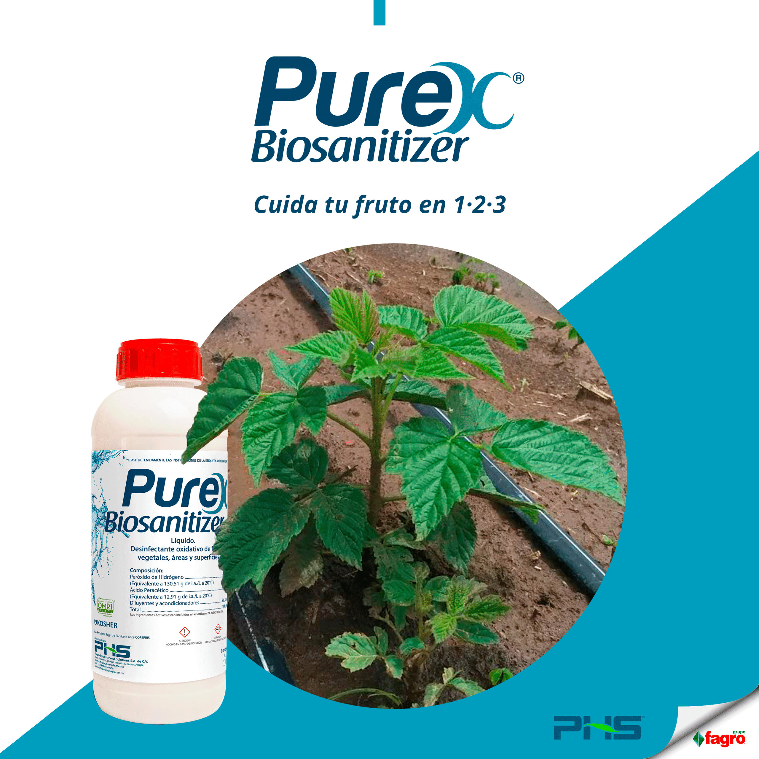 PUREX Biosanitizer Productos Fagro