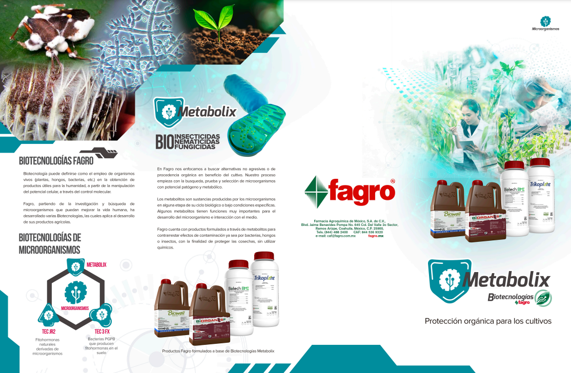 Metabolix - Biotecnologías Fagro