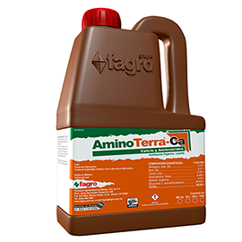 Aminoterra-Ca Fertilizante Quelatado con Aminoácidos. Alto en Calcio. Líquido Soluble.