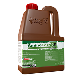 Aminoterra-F Producto de origen orgánico de aminoácidos procedentes de hidrólisis enzimática. para Tomate o jitomate en etapa de Fructificación
