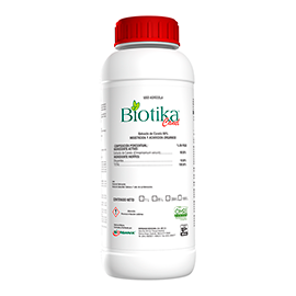 Biotika Canel Insecticida y acaricida orgánico líquido. para Chile en etapa de Desarrollo vegetativo