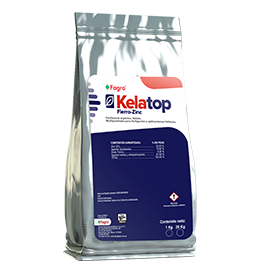 Kelatop FeZn Fertilizante orgánico. Sólido