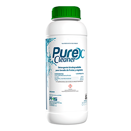 Purex Cleaner Purex Cleaner es un detergente concentrado biodegradable. Está diseñado para el lavado de frutas y hortalizas. para Cucurbitáceas en etapa de Postcosecha