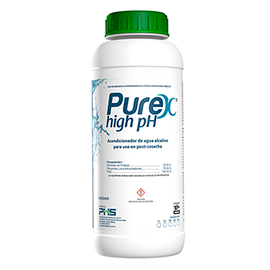 Purex High pH Solución alcalina de Hidróxido de potasio para tratamiento en postcosecha.