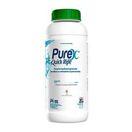 Purex Quick Ripe Precursor líquido para generación de etileno en catalizadores en postcosecha.